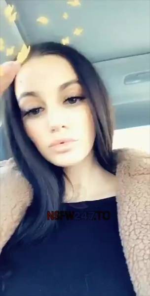 Kathleen Eggleton boobs flashing in car snapchat premium xxx porn videos on dochick.com