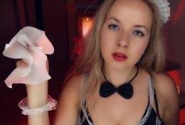 Valeriya ASMR Maid Will Clean Your Dirty Thoughts Video on dochick.com
