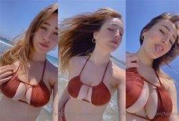 Natalia Fadeev OnlyFans Beach Video Leaked on dochick.com