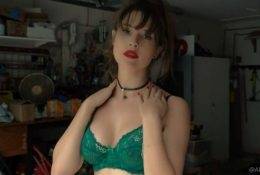 Amanda Cerny Sexy Lingerie Striptease Video on dochick.com