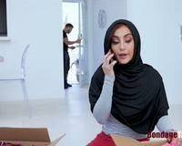Hijab Repressed Babe Gets Rough Fuck on dochick.com