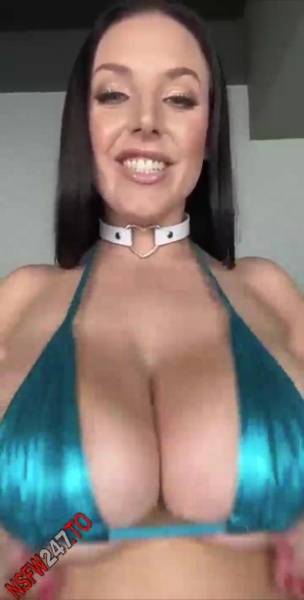 Angela White big boobs tease snapchat premium xxx porn videos on dochick.com