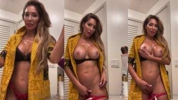Farrah Abraham Nude Teasing On Video Chat Video Leaked on dochick.com