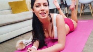 Marta Maria Santos Nude Workout at Home Video Leaked on dochick.com