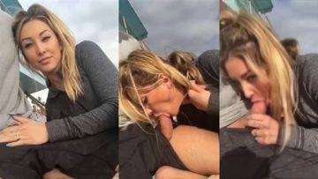 Austin Reign Snapchat Nude Blowjob At Beach Video Leaked on dochick.com