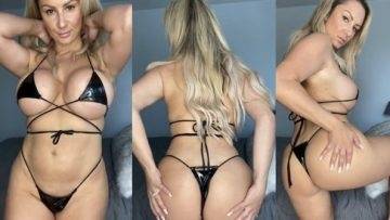 Swedish Bella Nude Black Bikini Tease Video Leaked - Sweden on dochick.com