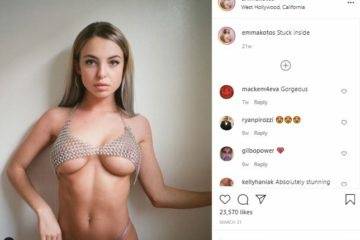 Emma Kotos Nude Onlyfans Video New Leaked on dochick.com