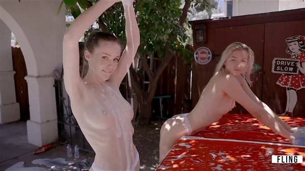 Kaylee Killion Nude Car Wash Photoshoot Video on dochick.com