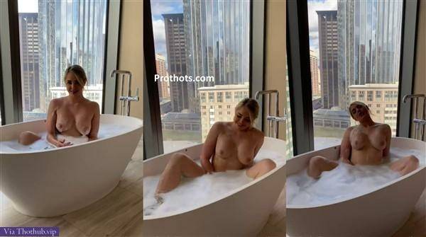 Courtney Tailor Nude Masturbating Bathtub Nude Video on dochick.com