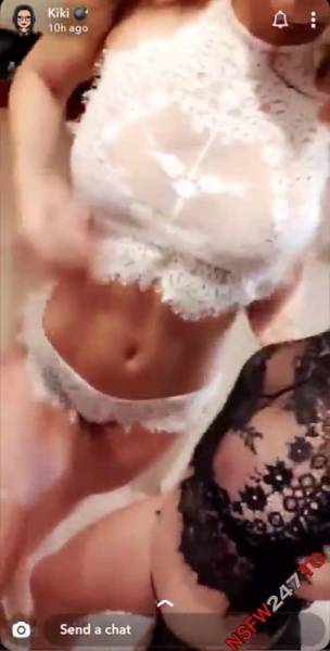 Danika Mori with friend tease snapchat premium xxx porn videos on dochick.com