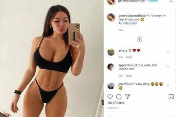 Genesis Lopez Nude Full Video Famous Instagram Model on dochick.com