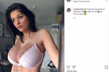 Julia Tica Nude Onlyfans HUGE TITS Video on dochick.com