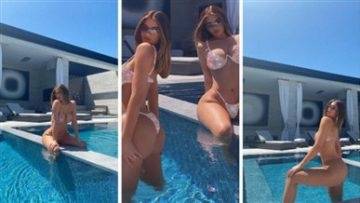 Kylie Jenner Bikini Thong Nude Leaked on dochick.com