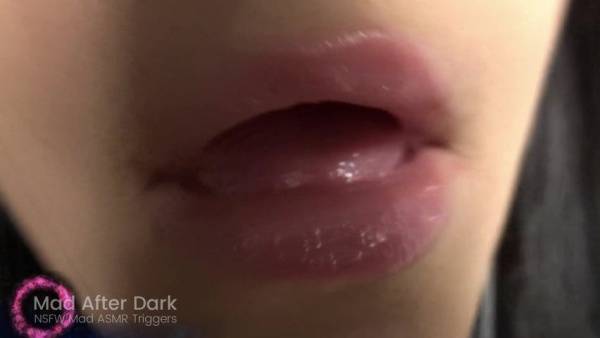 Mad After Dark ASMR - Lens Ear Licking Kissing And Moaning Close Up on dochick.com