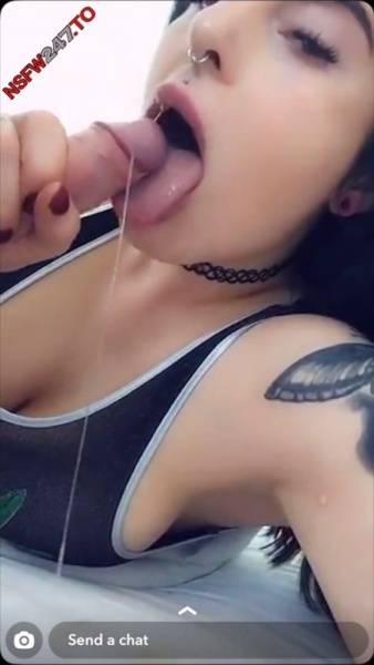 Lucy Loe morning blowjob & cum on face snapchat premium xxx porn videos on dochick.com