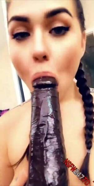 Karmen Karma tease & dildo show snapchat premium xxx porn videos on dochick.com