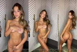 Carolina Samani Nude Lingerie Striptease Video Leaked on dochick.com