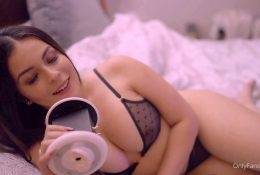 Puffin ASMR See Through Black Lingerie Video Leaked on dochick.com