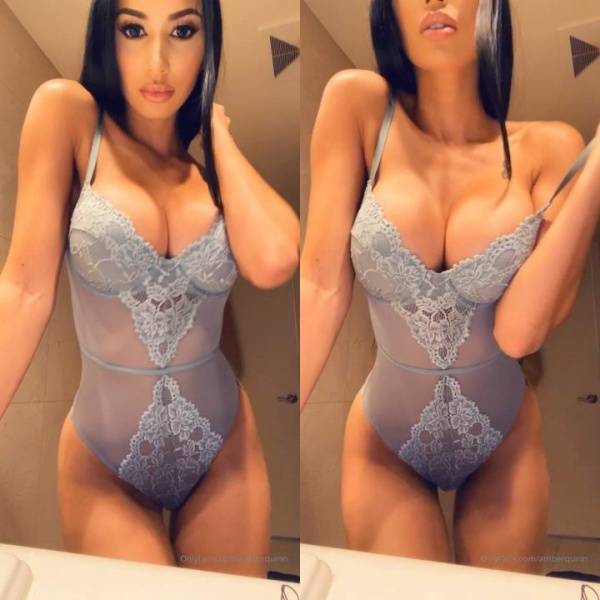 Amber Quinn Sexy One-Piece Lingerie Onlyfans Video Leaked - Usa on dochick.com