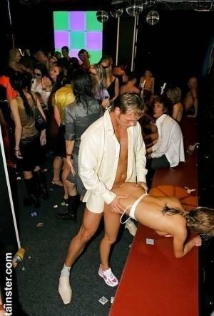 Late night drinking to the wee hours at nightclub leads to a full blown orgy on dochick.com
