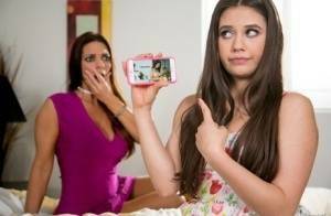 Hairy lesbian mom seduces teen to tongue & eat pussy hot reality porn on dochick.com