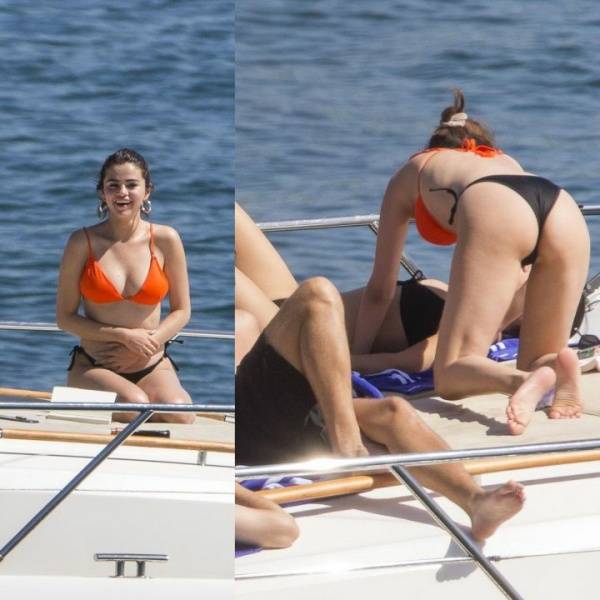 Selena Gomez Thong Bikini On Boat Set Leaked - Usa on dochick.com