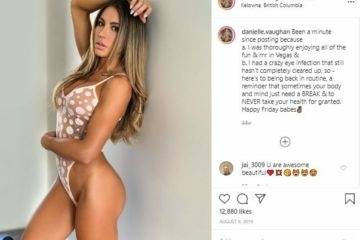 Danielle Vaughan Nude Video Fitness Model Leaked on dochick.com