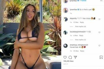 Lyna Perez Nude Video Big Tits Snapchat on dochick.com