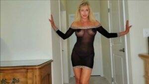 Onlyfans Reba Fitness Nude See Thorugh Black Sheer Dress Video Leaked on dochick.com