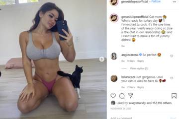 Genesis Lopez Onlyfans Pussy Spread Video Leaked on dochick.com