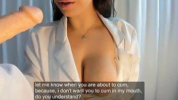 Emanuelly Raquel Roleplay Doc takes care you dick - OnlyFans free porn on dochick.com