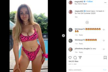 Megan Nutt Onlyfans Xmas Nude Video Leaked on dochick.com