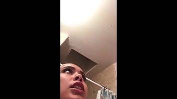 Aaliyah Hadid bathroom naked - OnlyFans free porn on dochick.com