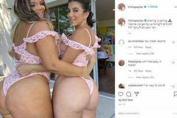 Trisha Paytas Lena The Plug Nude Lesbian Onlyfans Video on dochick.com