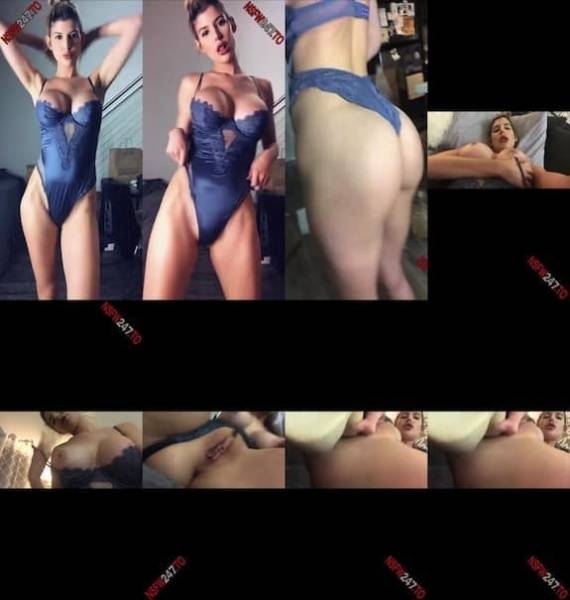 Allison Parker creamy dildo masturbation on the floor snapchat premium 2019/08/22 on dochick.com