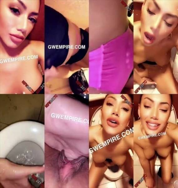 Gwen Singer toilet pussy play snapchat premium 2019/11/15 on dochick.com