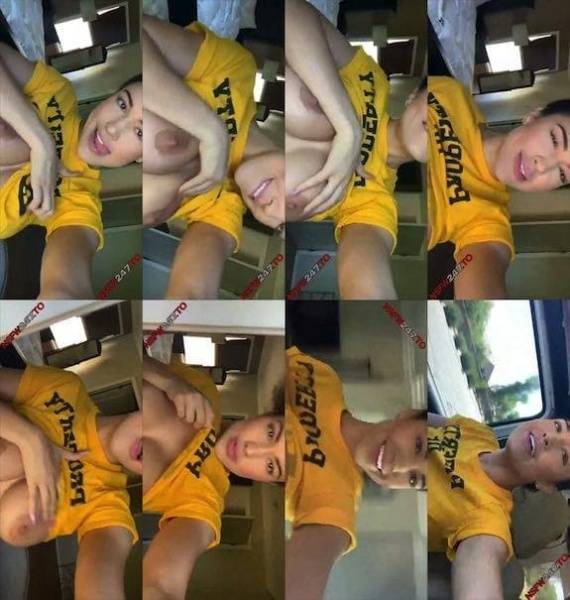 Rainey James morning boobs tease snapchat premium 2019/08/29 on dochick.com