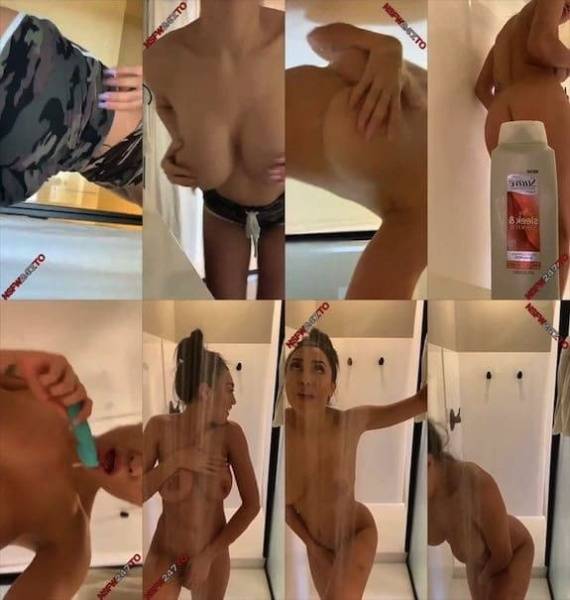 Rainey James shower show snapchat premium 2019/08/27 on dochick.com