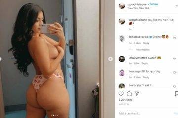 Sophia Leone Nude Onlyfans Threesome Video on dochick.com