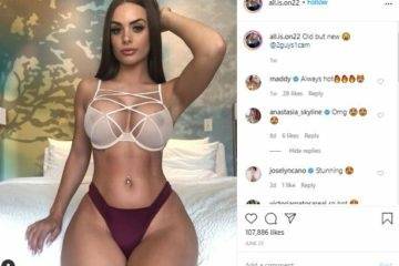 Allison Parker Full Nude Squirting Onlyfans Video Leaked on dochick.com