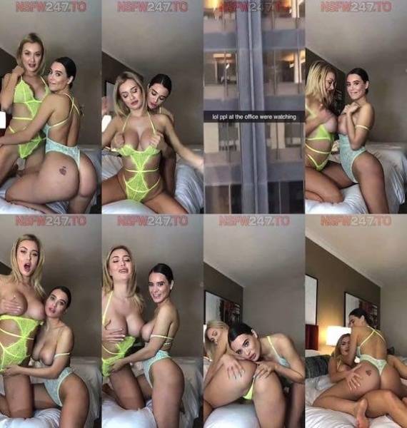 Lana Rhoades with Natalia Starr girls show snapchat premium 2019/05/20 on dochick.com
