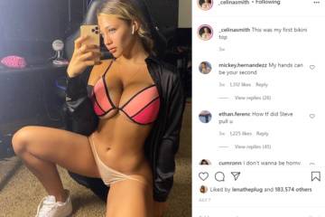 Celina Smith Nude Onlyfans Huge Breast Video leaked on dochick.com
