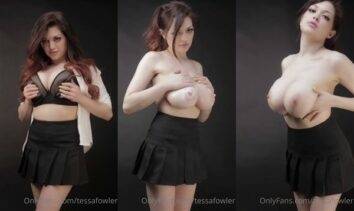 Tessa Fowler Nude Teasing My Nipple Video Leaked on dochick.com