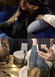 Russian girl fucked in a clubs toilet on periscope - Russia on dochick.com