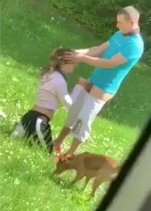 Polish couple caught fucking in the park - Poland on dochick.com