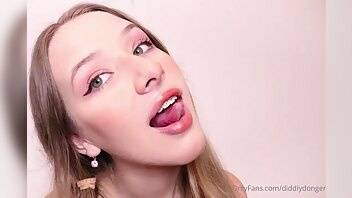 Diddly donger onlyfans asmr cum in my mouth videos on dochick.com