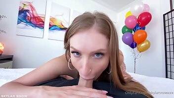 Skylarsnowxxx 30 05 2020 43692832 for my birthday i wanted cake balloons squirt and co onlyfans x... on dochick.com