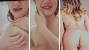 Madi Anger nude shower on dochick.com