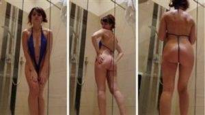 Anna Zapala Hidden Camera Shower Nude Video on dochick.com