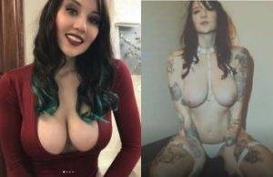 Erica Fett Nude White Strap BDSM Patreon Video on dochick.com